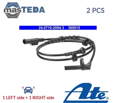 240710-20943 ABS WHEEL SPEED SENSOR PAIR FRONT ATE 2PCS NEW OE REPLACEMENT - Image 1 of 4