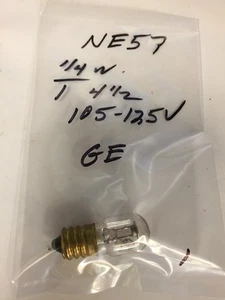 NE57 1/4W T 4 1/2 105-125V LAMPS NOS - Picture 1 of 1