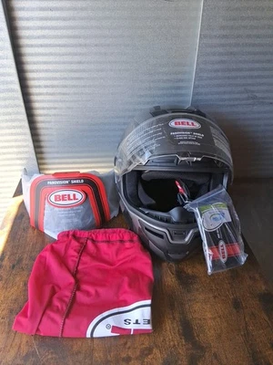 Bell SRT Street Helmet - Predator Blackout Matte/Gloss Black - XL - Image 1 of 4