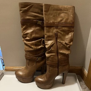 Jessica Simpson JS-Altster Whiskey Lima Leather Size 8 *New* - Picture 1 of 4