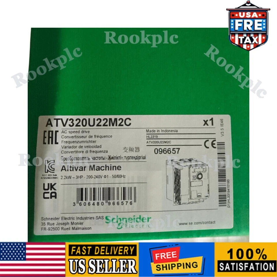 1PC New in sealed box Schneider frequency converter ATV320U22M2C #XG2 - Image 1 of 4
