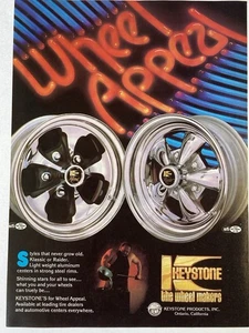1979 Keystone Mag Rims Wheels Print Ad Classic Raider Wheel Appeal - Picture 1 of 2