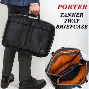 Maletín bidireccional Porter Tanker bolsa para computadora portátil de negocios organizador A4 usado - Imagen 1 de 15
