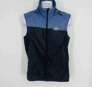 Lose Alpine Men’s Medium Lightweight Packable Vest Two Tone Blue Black Full zip - Picture 1 of 8