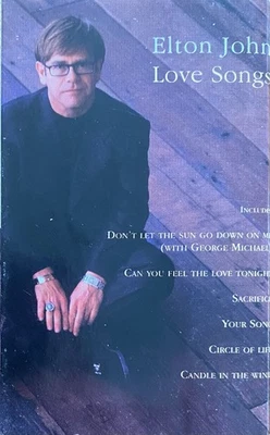 Elton John Love Songs Australian Cassette - Image 1 of 4