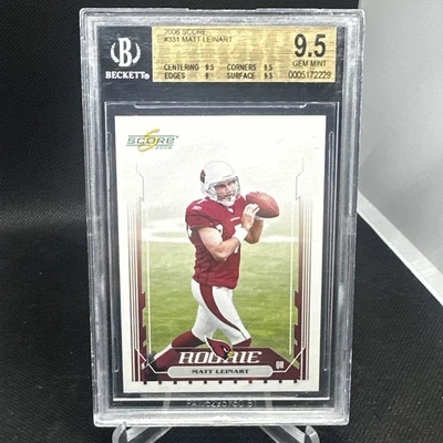 2006 Score Football Card #331 Matt Leinart Cardinals Rookie   - Image 1 of 2