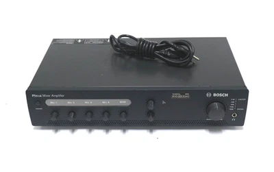 Bosch PLE-1ME120-US Plena 120W 4-Channel Mixer Amplifier – PA/Audio System - Image 1 of 4