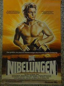 TERENCE HILL Plakat gerollt DIE NIBELUNGEN - Imagen 1 de 1