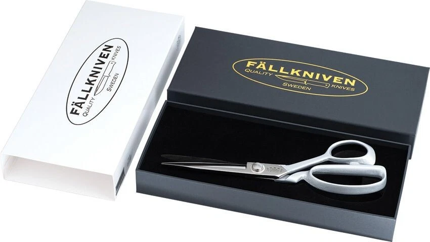 Fallkniven Tailors Scissors w/4.3" Elmax Super Steel Blades Stainless Handles - Image 1 of 3