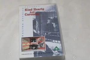 Ealing Studios - Classic Film - Kind Hearts & Coronets - VHS - NEW - Picture 1 of 7