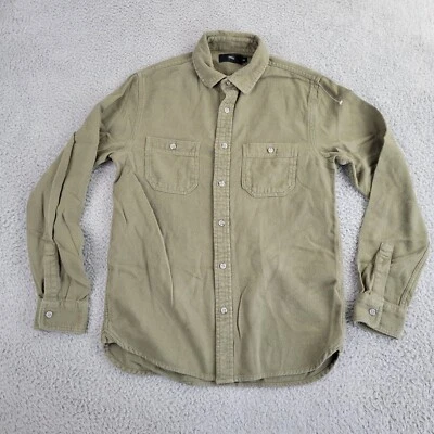 Camisa Onia Para Hombre Pequeña Verde Bolsillos Abotonados Manga Larga Foto 1 de 4