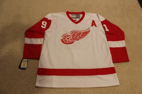 Sergei Fedorov Detroit Red Wings White CCM 52 Jersey Cover