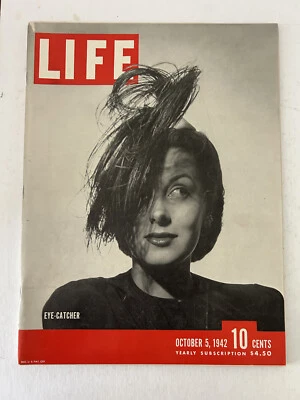 Life Magazine October 5, 1942, Red Army, Stalin, Lucille Ball, Solomons Foto 1 de 4