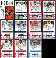 2017 Panini Contenders Draft Picks RC AUTO COLLEGE TICKET Pick Your Player(s)