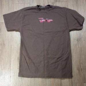 Vintage 90s Breakdown Men's Graphic T Shirt Large Short Sleeve brown Street... - Picture 1 of 9