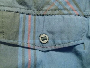 BLACK DIAMOND summer shirt light & cool cotton blend no iron UV PROTECTION men S - Picture 1 of 13