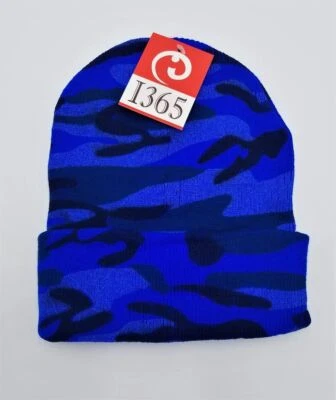 Gorro tejido 100% acrílico GANIE (estilo ejército, colores camuflaje). Foto 1 de 4