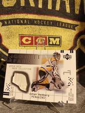 2001-02 Upper Deck Mask Collection - Goalie Pads #GP-JH - Johan Hedberg