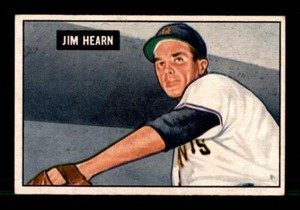 1951 Bowman #61 Jim Hearn EX-MT