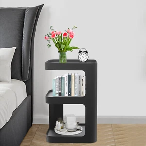 NEW Small Nightstand Modern Side Table for Couch Bedroom Living Room 35*35*54cm - Picture 1 of 13