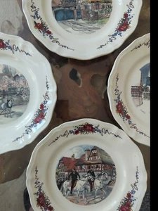 Sarreguemines Obernai Essteller 25,5 cm Loux separat erhältlich 4 erhältlich - Bild 1 von 9