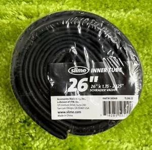 Slime Inner Tube 26" x 1.75-2.125" Schrader Valve NEW - Picture 1 of 3