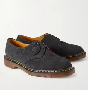 Dr. Marten Suede Oxford 1461 Derby Shoes - Black size UK 8 / UK 10 - Picture 1 of 6