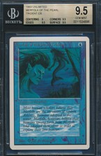 Unlimited Merfolk of the Pearl Trident BGS 9.5 Graded Magic MTG (4896)