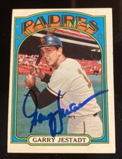 Garry Jestadt San Diego Padres Signed Autographed 1972 Topps Baseball Card #143