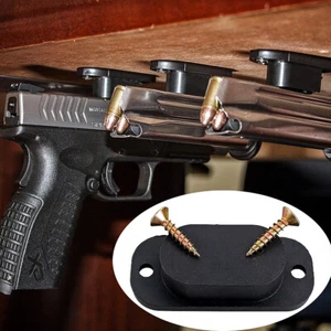 Soporte magnético oculto para pistola soportes para escritorio cama debajo de mesa con 2 tornillos - Imagen 1 de 13