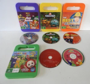 ABC Kids DVD 2012 GetActive 2013 Octonauts 2014 Fireman Sam 2006-16 Teletubbies - Picture 1 of 10