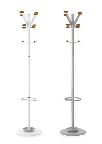 Appendi abiti attaccapanni da terra piantana per giacche con ganci per le borse - Immagine 1 di 1