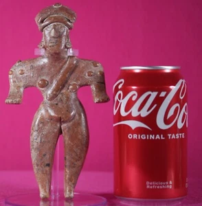 Ex Actor Kirk Douglas Authentic Pre Columbian Artifact Girl Tomb Figure COA T121 - Picture 1 of 22