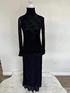 Jean Paul Gaultier Vintage Women Dress Black  Size M Long - Picture 1 of 17