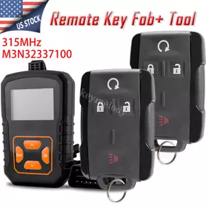 4B Remote Start Key Fob +Programmer for Chevrolet Silverado GMC Sierra 1500 2500 - Foto 1 di 10