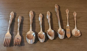 47 Pc Oneida Deluxe Rogers Stainless Flatware Forks Spoons HUNTINGTON - Picture 1 of 4