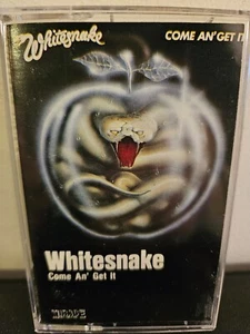 WHITESNAKE Come An' Get 1981 CASSETTE TAPE DAVID COVERDALE HARD ROCK HEAVY METAL - Picture 1 of 5