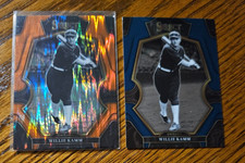 Willie Kamm -2023 Panini Select Orange Flash + Premier Blue Prizm No.154 Chicago