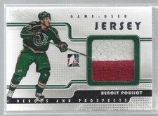 Beroit Pouliot 2008-09 In The Game NHL Game Used Card #1 of 100