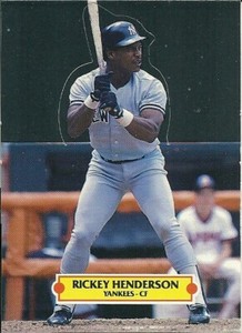 1988 Donruss Bonus Pop Ups Rickey Henderson Yankees