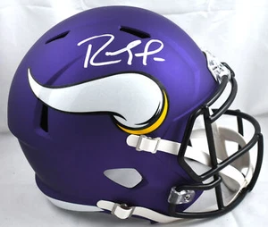 Randy Moss Autographed Vikings F/S Speed Helmet - Beckett W Hologram *Silver - Picture 1 of 5