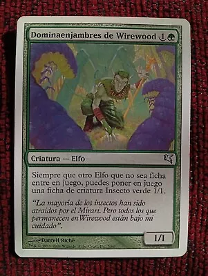 MTG Wirewood Hivemaster MP VERY RARE SPANISH Language Salvat-Hachette 2006 - Image 1 of 4