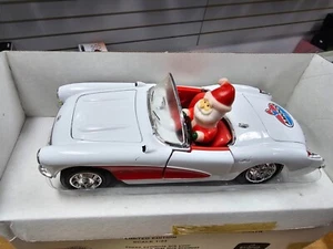Corgi 1957 corvette convertible with santa 1:24 scale limited edition amoco NIB - Picture 1 of 10