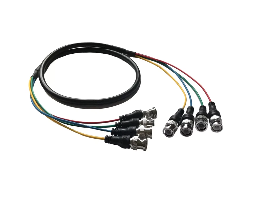 BNC to BNC Male RGBS cable for Sony PVM BVM Extron - Image 1 of 1