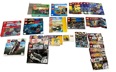 Lego Instruction Manuals (25+) Star Wars, Ninjago and others - Image 1 of 3