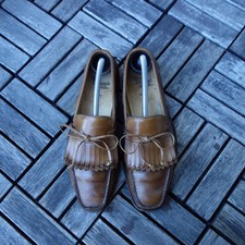 Allen edmonds Alton Kilite Brown Leather Vintage Loafer Size 7D