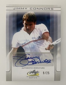2017 Leaf Signature Series Tennis Auto Jimmy Connors 9/25