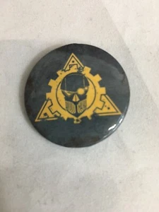 Warhammer Apocalypse Promo Button Pin New Games Workshop Official - Picture 1 of 3