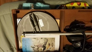 Rare Fisher M-Scope Metal Detector Model T-30 w/ Wooden Box MS33 - Picture 1 of 10