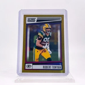 Robert Tonyan - 2022 Score - Gold Dots Parallel - Green Bay Packers - 189/225 - Picture 1 of 2